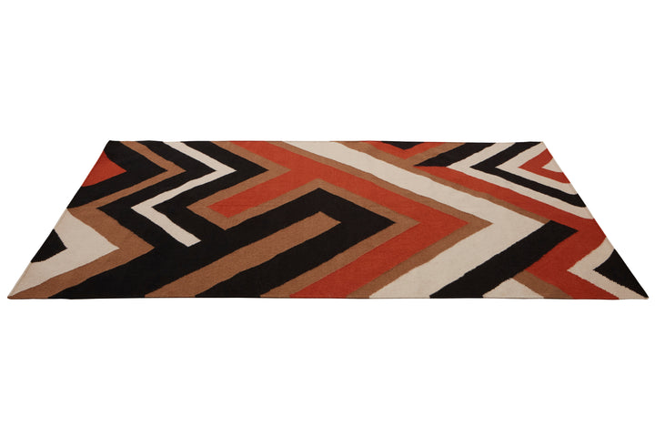 Bosie Villon Rug with Maize Pattern Design