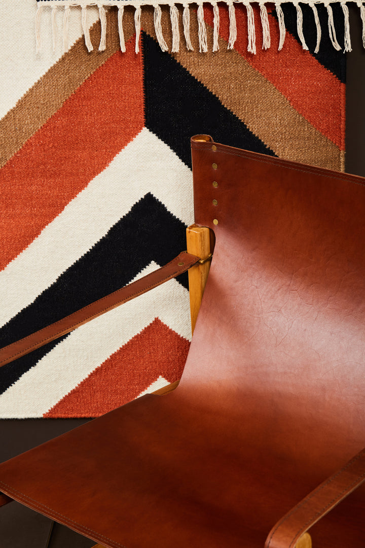 Bosie Villon Rug with Maize Pattern Design