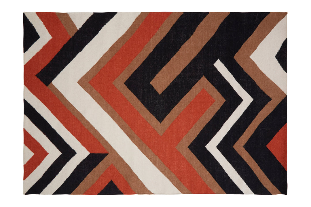 Bosie Villon Rug with Maize Pattern Design