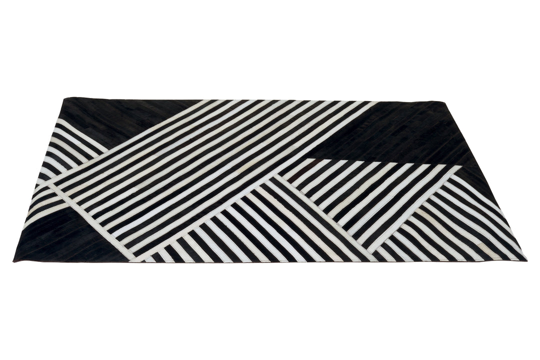 Safira Black & White Rug – Small