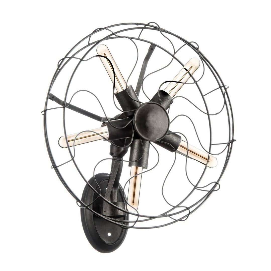 Trissoni Vintage Fan Style Wall Light