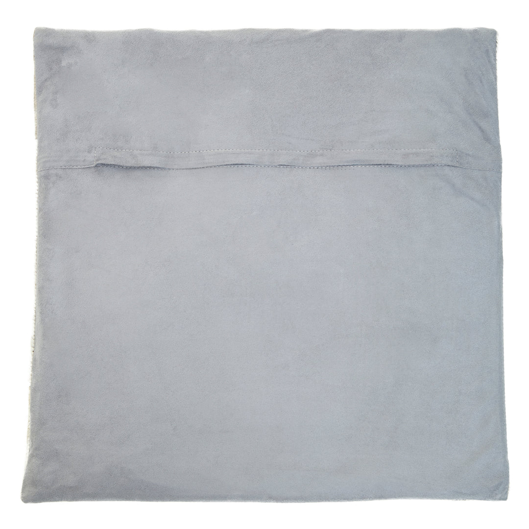 Bosie Safira Cushion in Multi-Tone Grey Fabric