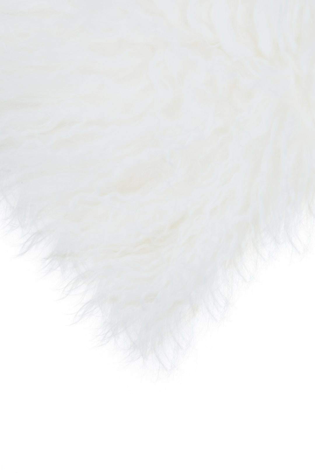 Bosie Mongolian Fur Grey Ombre Cushion – Rectangular