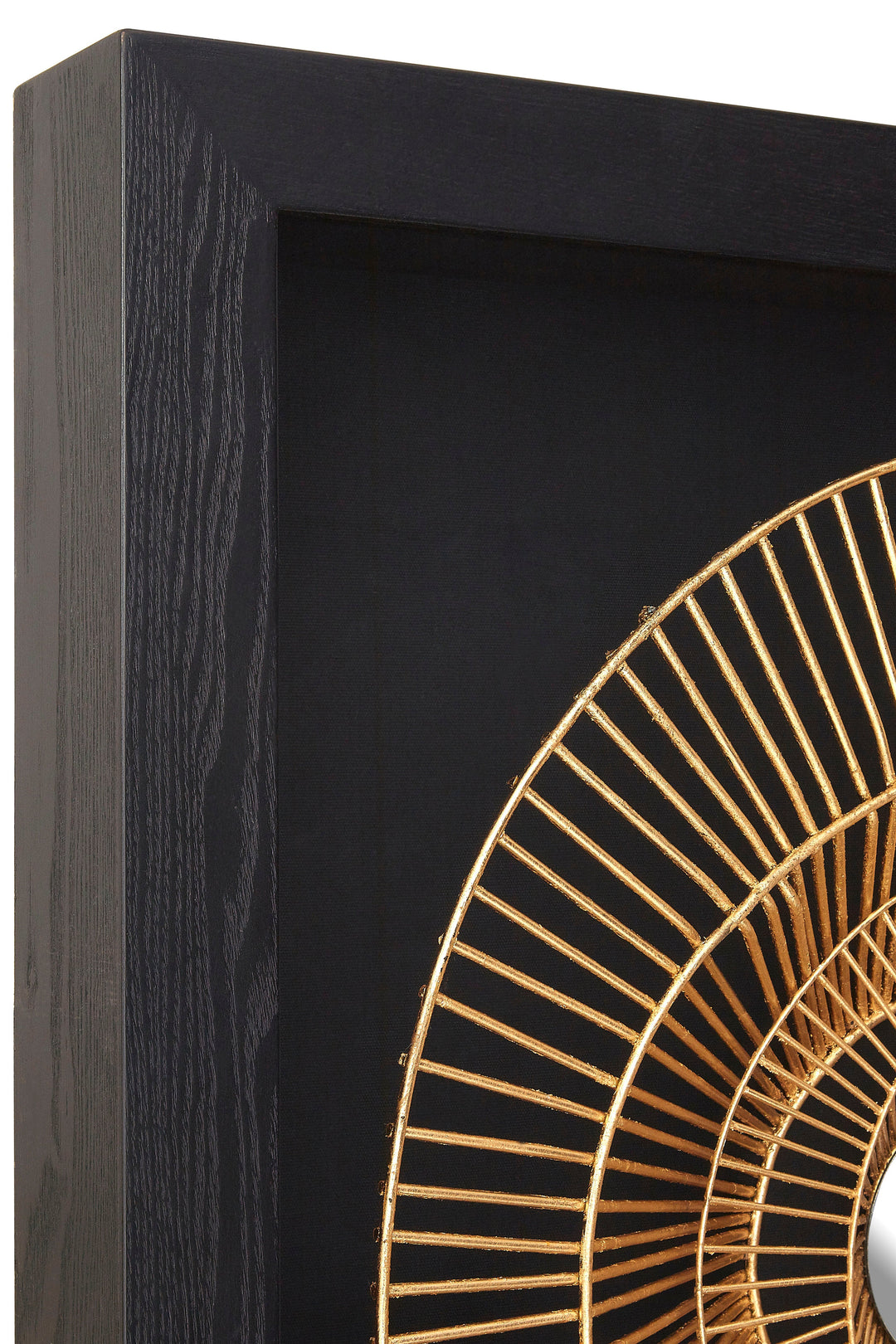 Modello Wall Art in Gold and Black Finish