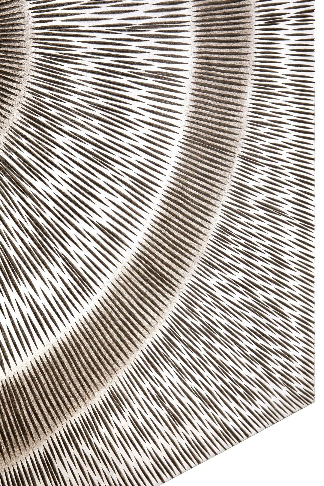 Modello Wall Art with Silver Wood Carving Design