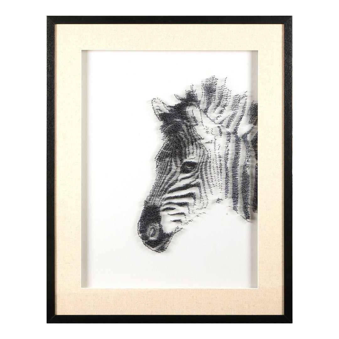 Modello Zebra Sculpture Wall Art