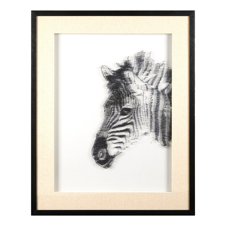 Modello Zebra Sculpture Wall Art
