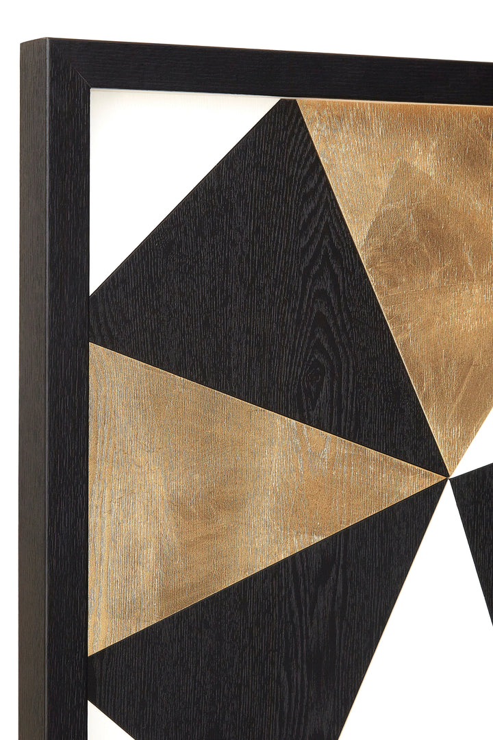 Modello Wall Art with Multi-Tone Geometric Design