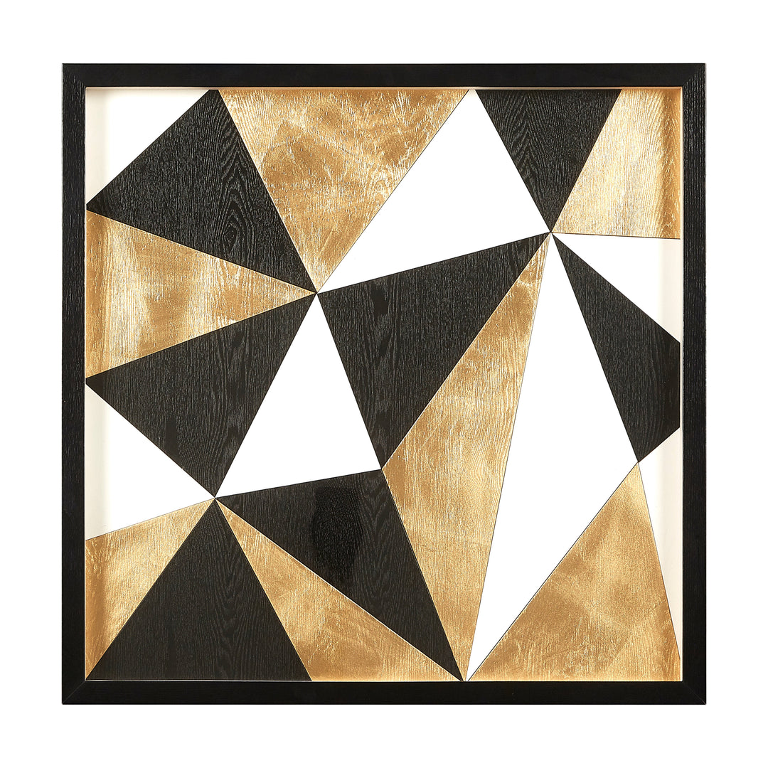 Modello Wall Art with Multi-Tone Geometric Design