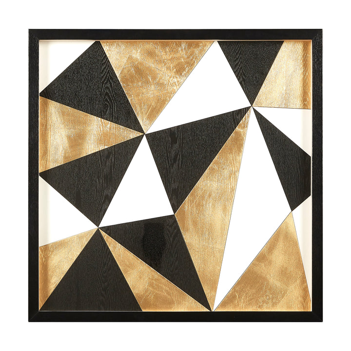Modello Wall Art with Multi-Tone Geometric Design