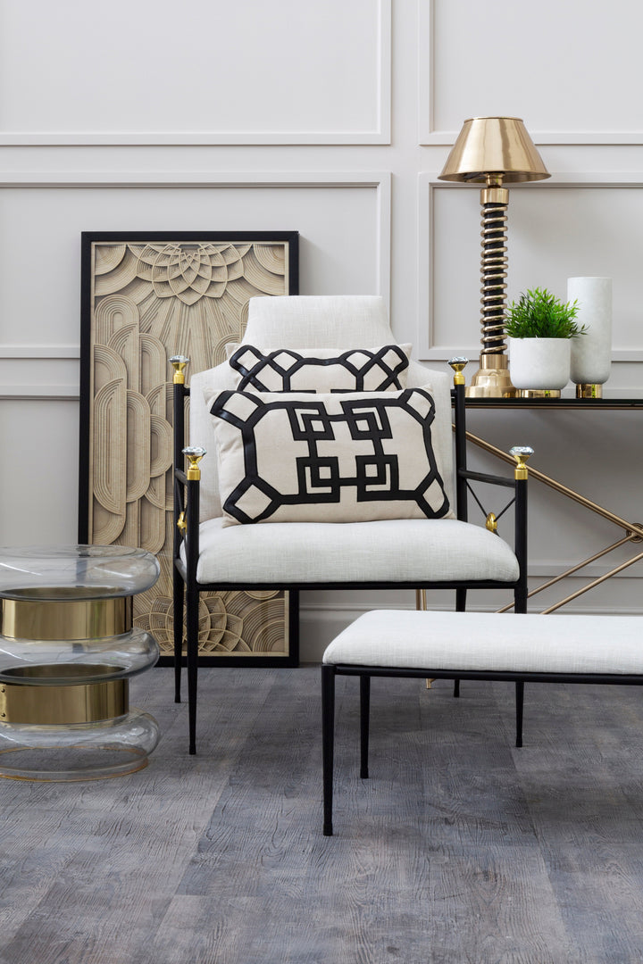 Modello Deco Wall Art with Wood Carving Design