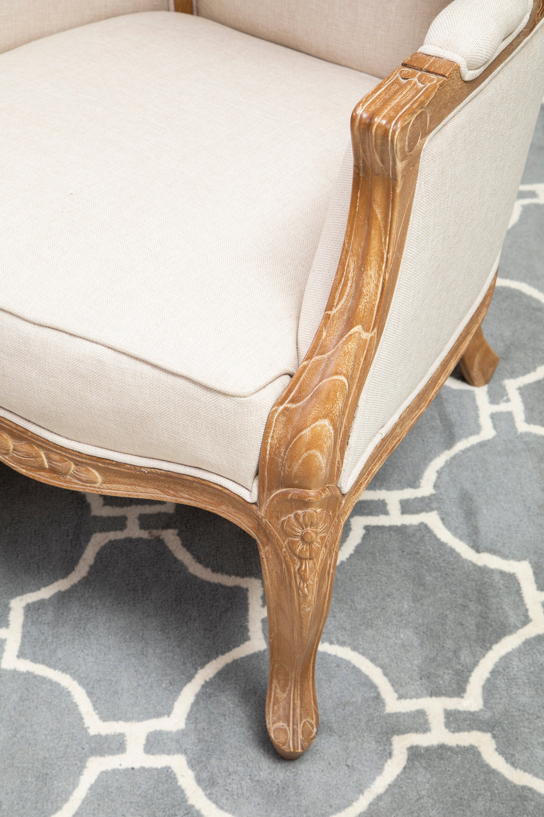 Cabra Cream Dome Accent Chair