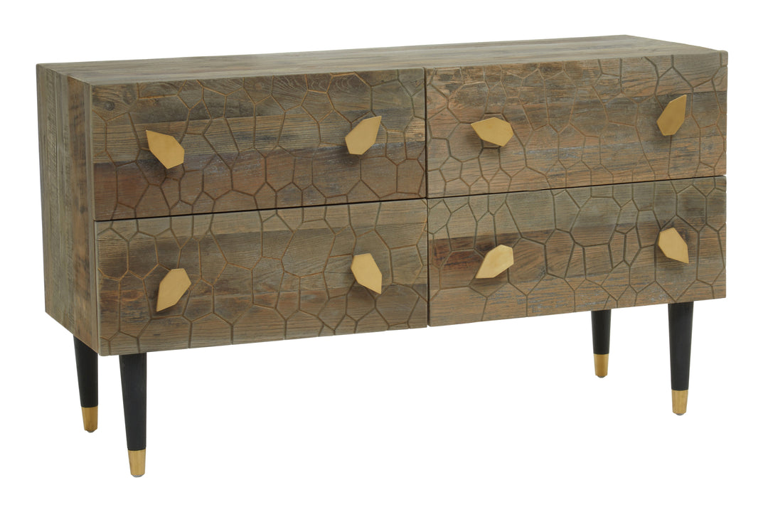 Malay Chest with 4 Drawers