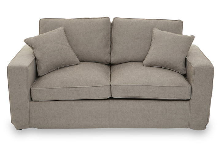 Valensole Grey Fabric Two-Seater Sofa