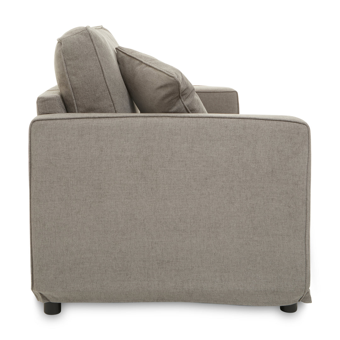 Valensole Grey Fabric Two-Seater Sofa