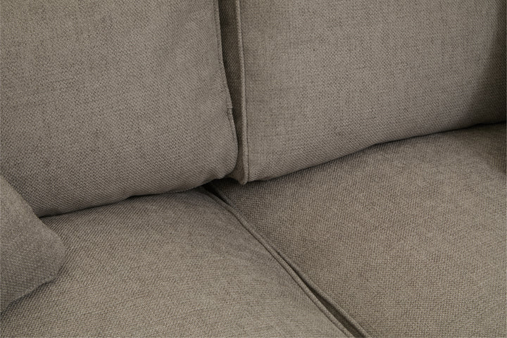 Valensole Grey Fabric Two-Seater Sofa