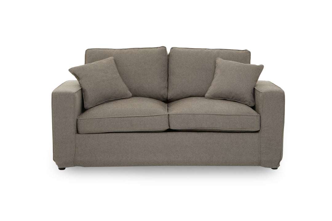 Valensole Grey Fabric Two-Seater Sofa