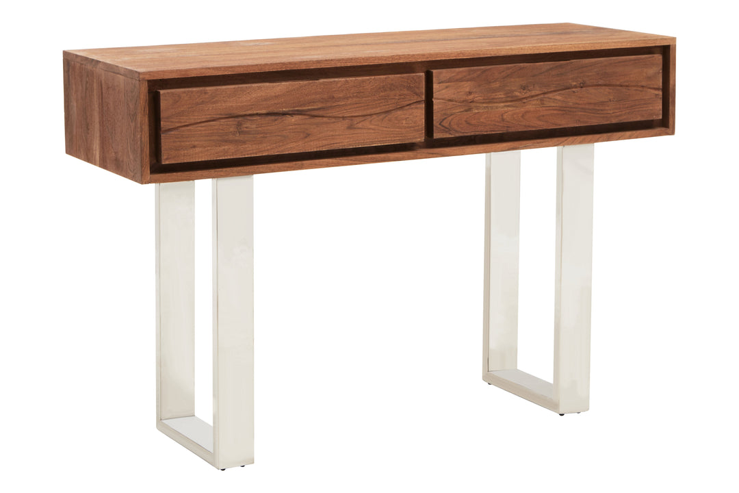 Simla Console Table in Acacia Wood Finish