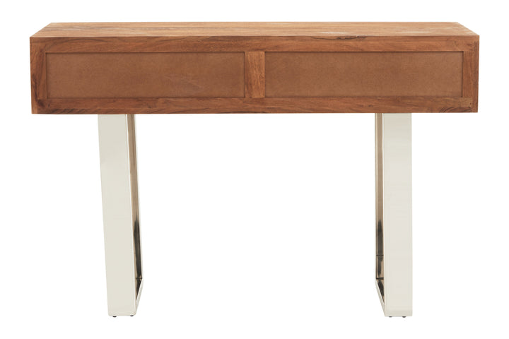 Simla Console Table in Acacia Wood Finish
