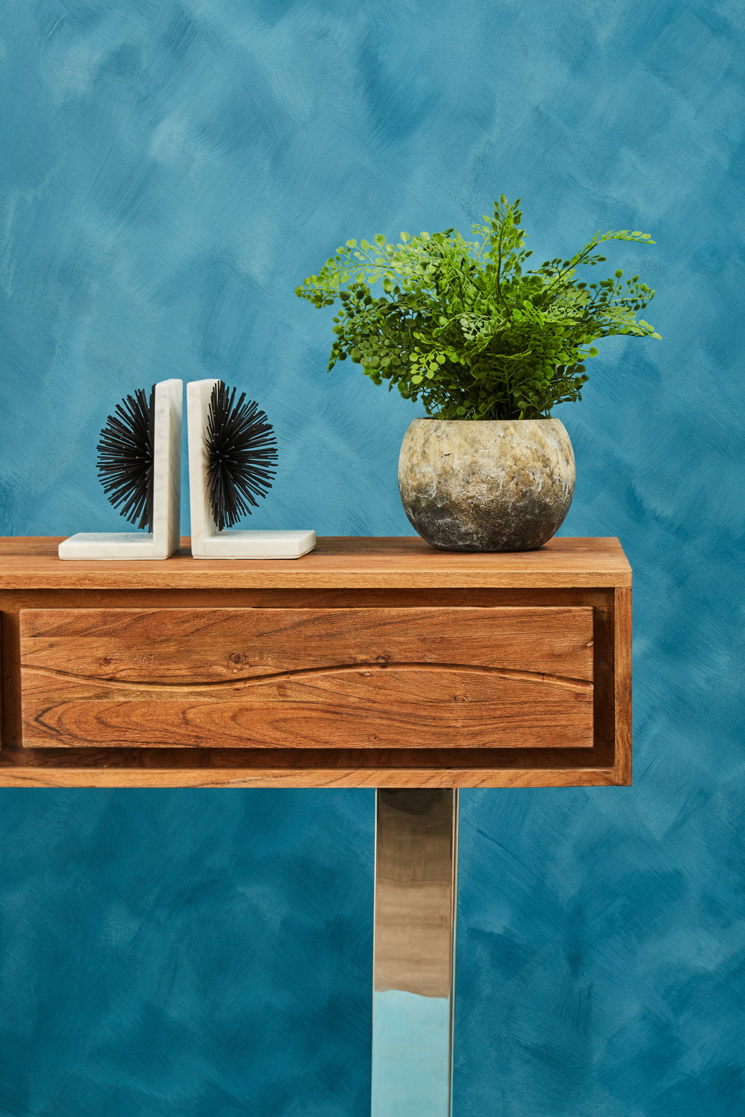 Simla Console Table in Acacia Wood Finish