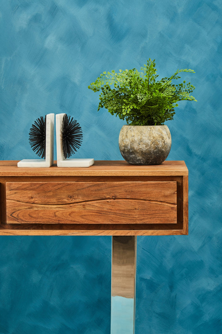 Simla Console Table in Acacia Wood Finish