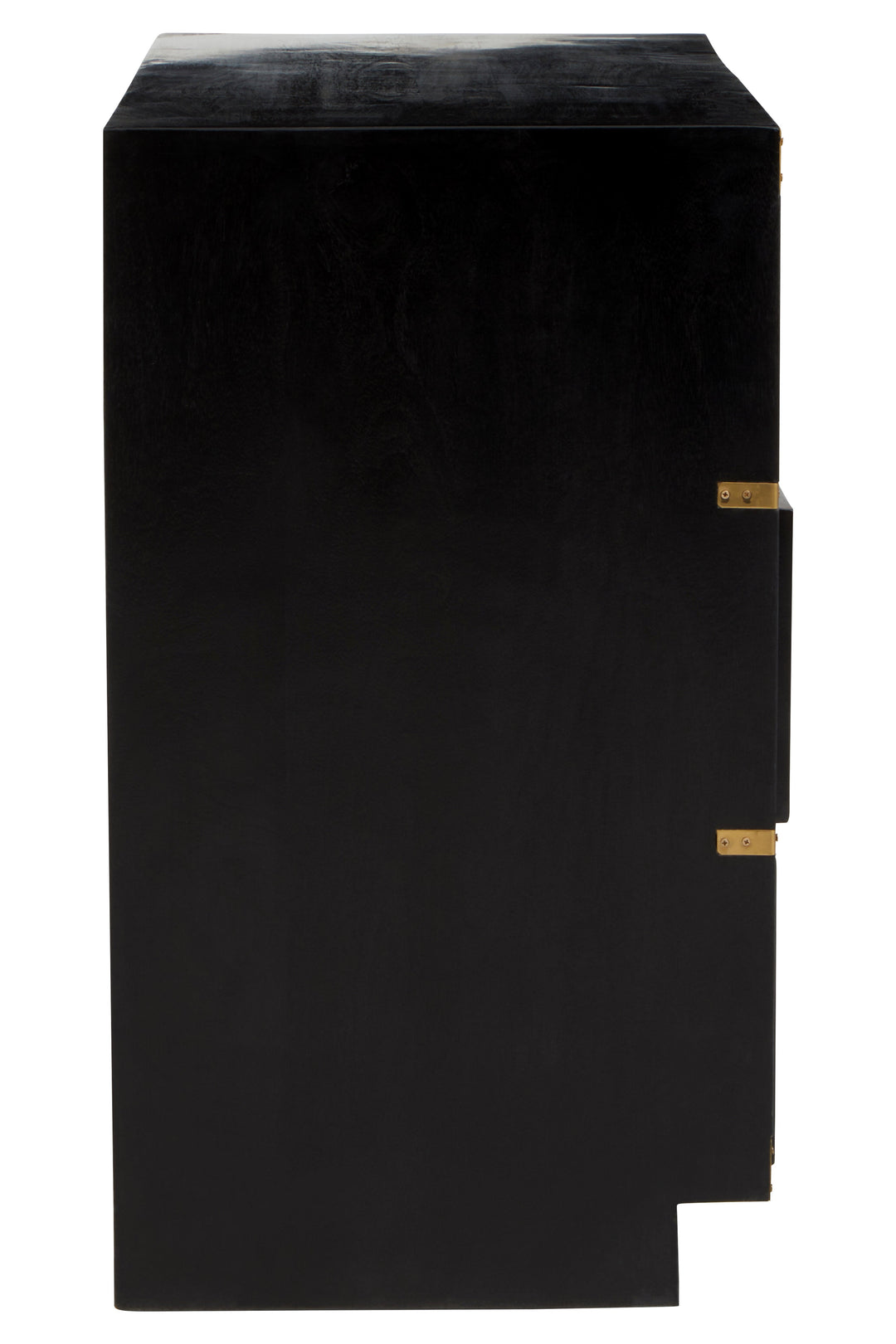 Sarter Chest in Black Mango Wood with 4 Drawers