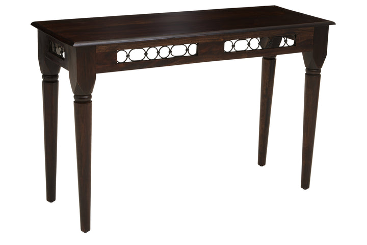 Srina Console Table in Dark Sheesham Wood
