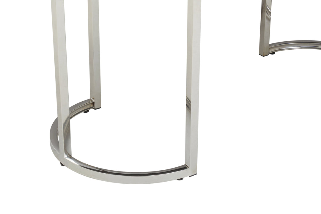 Genoa Dining Table in Grey High Gloss Finish