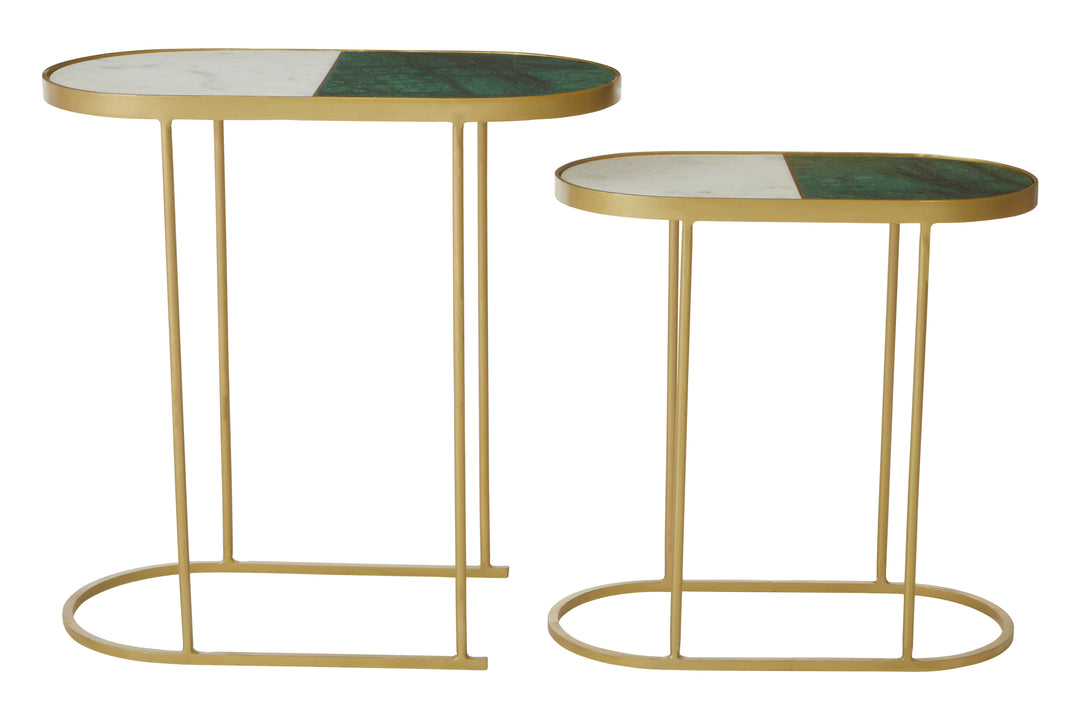 Suar Side Tables – Nest of Two