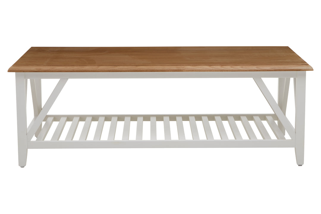 Parkside Coffee Table in Natural Wood Finish