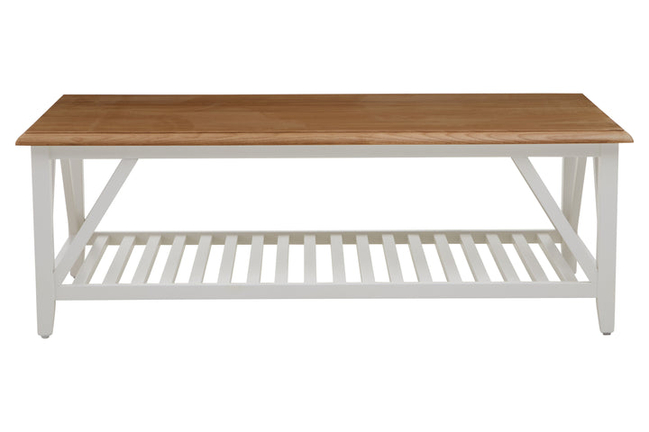 Parkside Coffee Table in Natural Wood Finish