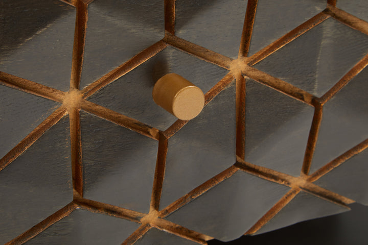 Patna Console Table in Grey Mango Wood