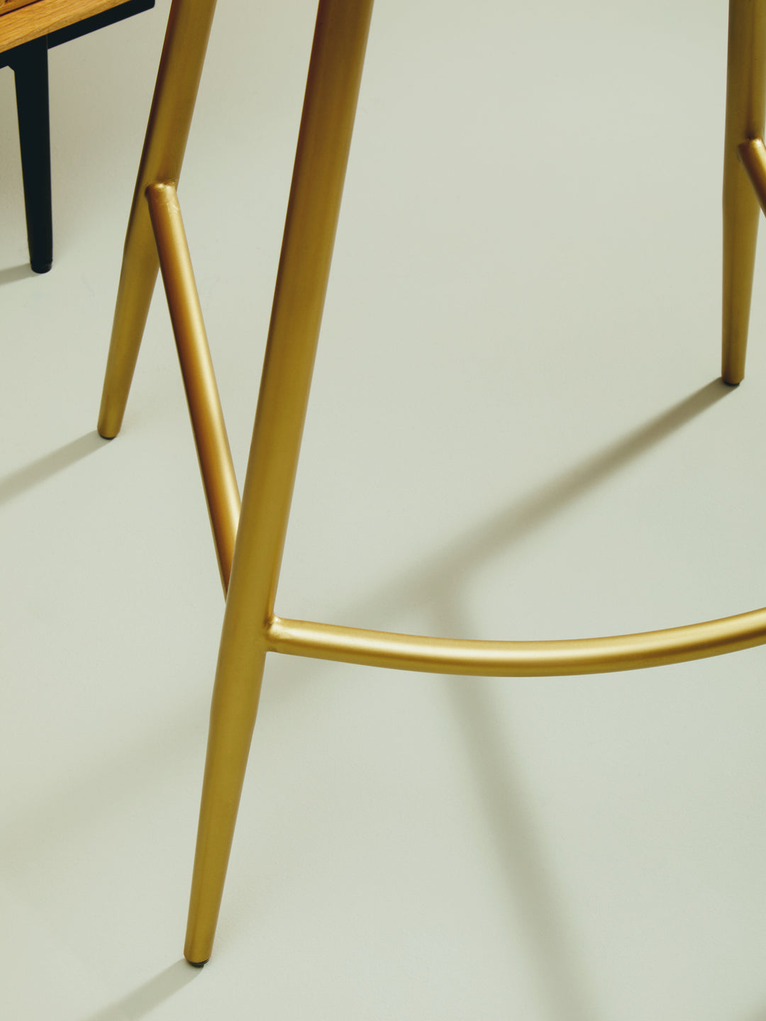Buffalo Bar Chair in Vintage Green Leather Upholstery