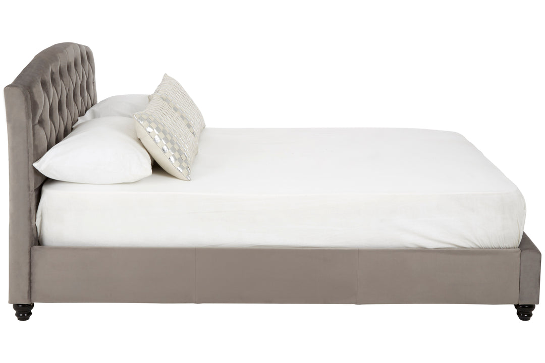 Josephine Steel Shade Double Bed