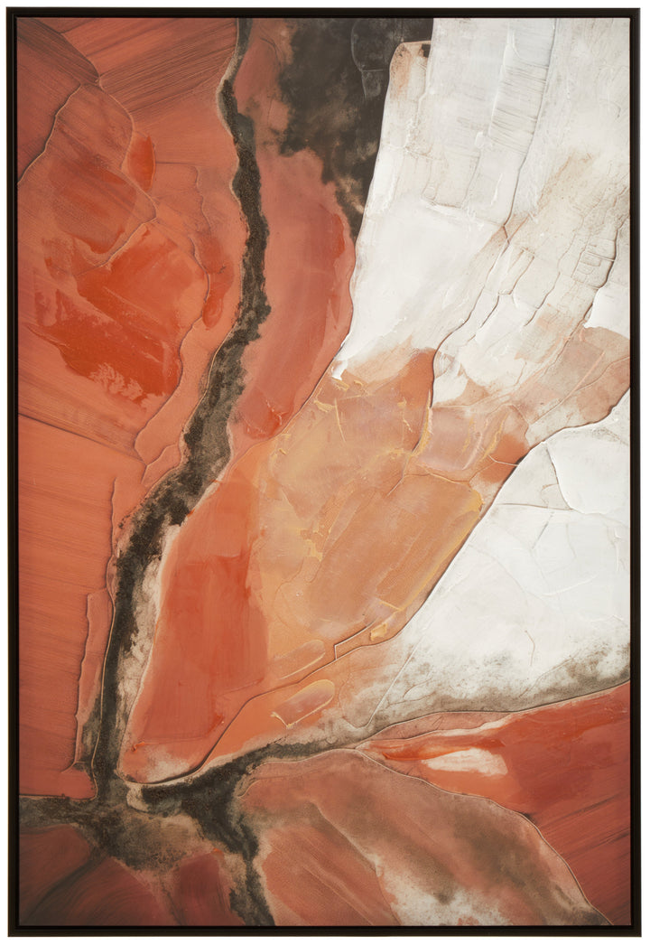 Astratto Multi-Colour Abstract Textured Canvas Piece