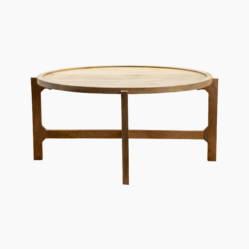 Roma Elegant Wooden Coffee Table – Classic Charm Meets Modern Function