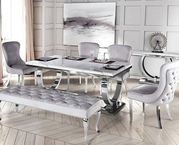 Arriana Dining Table – Luxury Modern Statement Piece