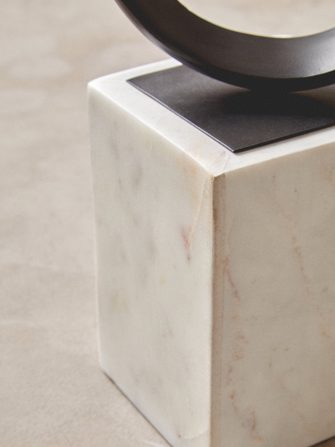 Mirano Black Aluminium Knot Design Sculpture