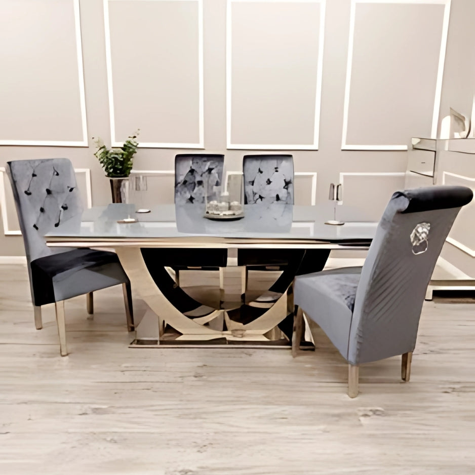 Arial Dining Table – Modern Minimalist Design