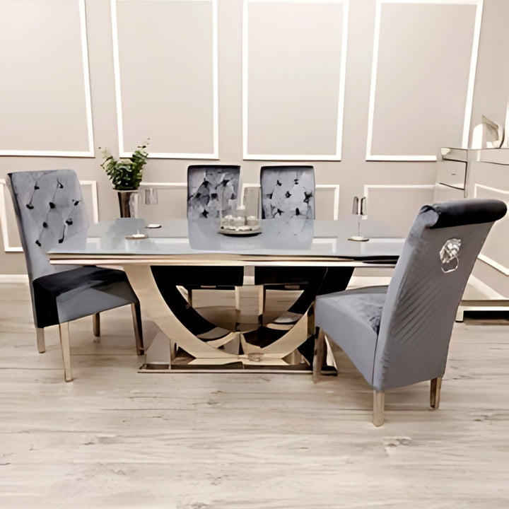 Arial Dining Table – Modern Minimalist Design