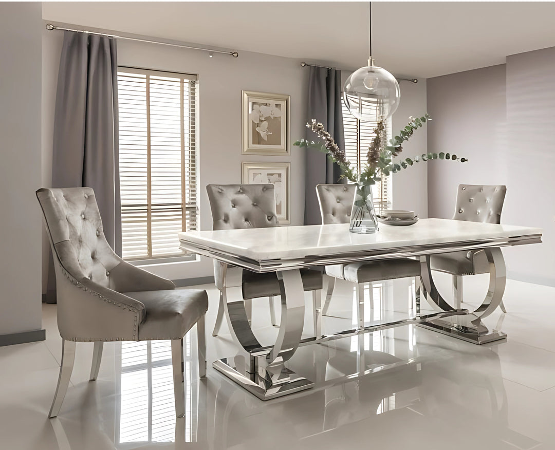 Arriana Dining Table – Luxury Modern Statement Piece