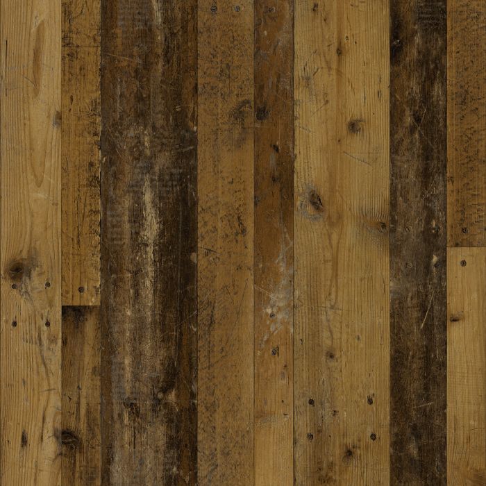 Brooklyn Wardrobe – Walnut & Dark Matera Grey, 3 Doors with 2 Drawers