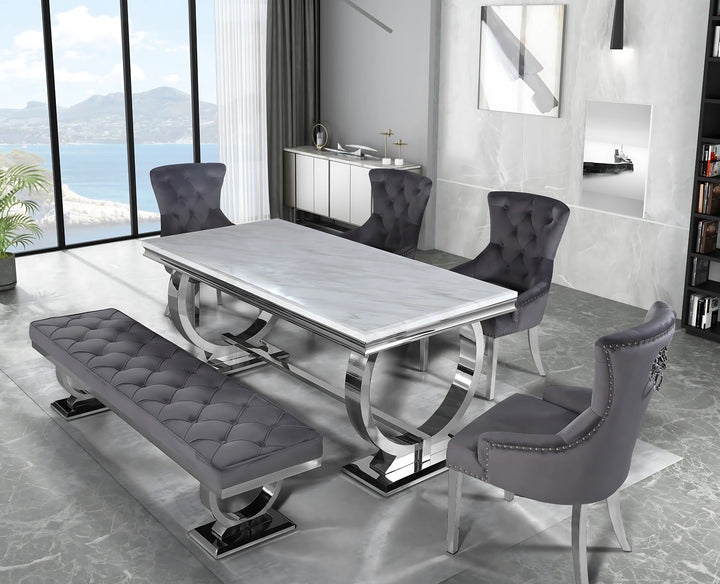 Arriana Dining Table – Luxury Modern Statement Piece