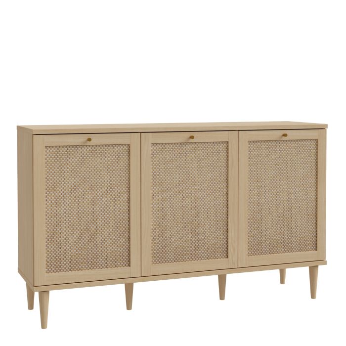 Calasetta Rattan Sideboard with 3 Doors