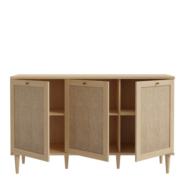 Calasetta Rattan Sideboard with 3 Doors