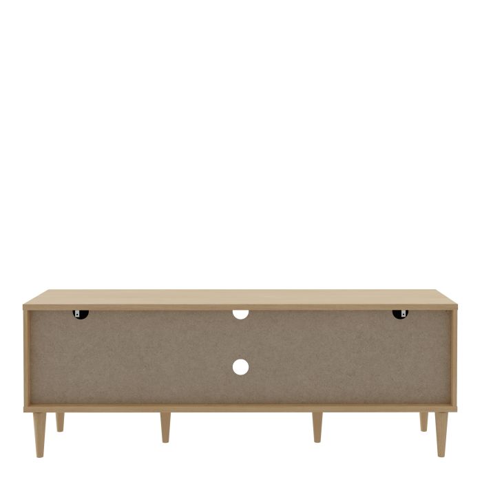 Calasetta TV Unit with 2 Doors and 1 Shelf in Natural Rattan Finish