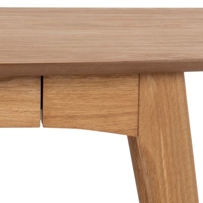 Woodstock Desk in Oak – Modern Wooden Home Office & Study Table