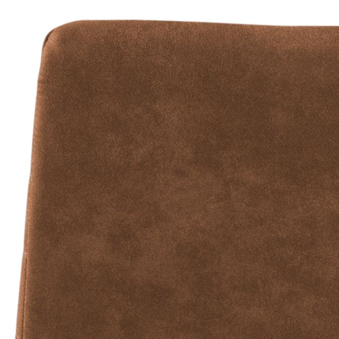 Brown Fabric Bar Stools – Set of 2 – Kimmy Collection