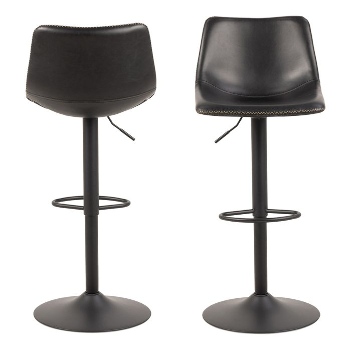Black Bar Stool – I_Oregon Collection (Single)
