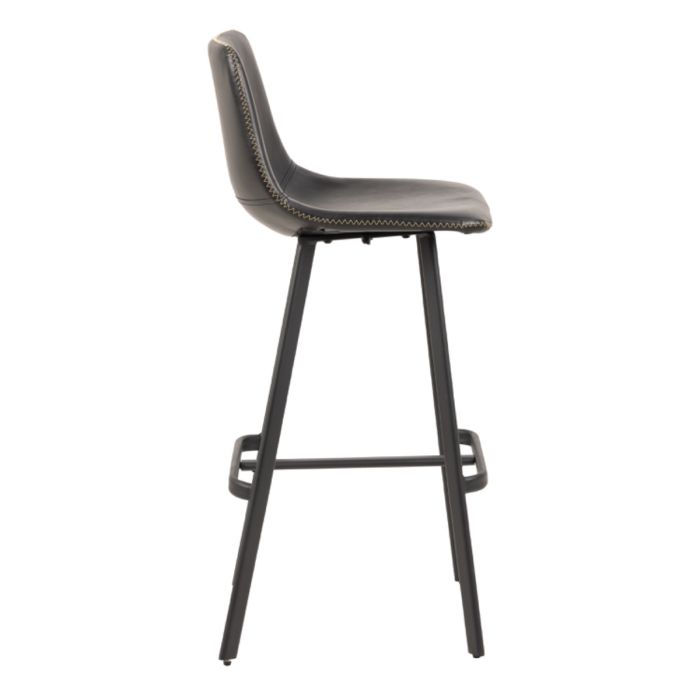 Bar Chairs in Black – Set of 2 – I_Oregon Collection
